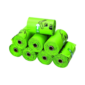 Sac à déjections canines biodégradable écologique en gros, sac à déjections canines en amidon de maïs personnalisé - Product Image 2