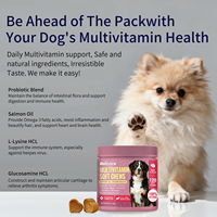 Compléments alimentaires pour animaux de compagnie de qualité supérieure, comprimés à mâcher, gouttes liquides, absorption rapide, sans danger pour les chiens, soins de santé quotidiens, flacons en vrac