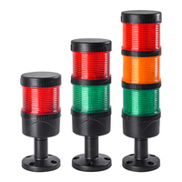 Tour de balise multi-niveaux 360° à modules LED haute intensité en PC, protection IP55, lumière clignotante pour la sécurité des pistes aéroportuaires
