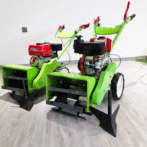 Motoculteur de jardin vert à essence, 1 rangée, multifonctionnel avec accessoires - Product Image 6