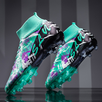 Chaussures de football tendance, nouvelles, pour hommes, femmes et enfants, chaussures à crampons FG, vente en gros, chaussures de football professionnelles, taille 33-46