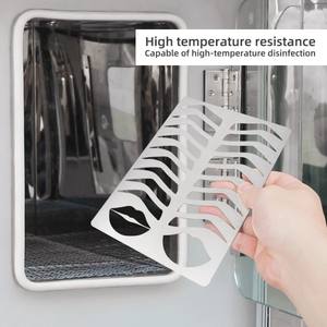 Pochoirs à sourcils durables en acier inoxydable OEM pour outil de cartographie Microblading PMU Starter - Product Image 4