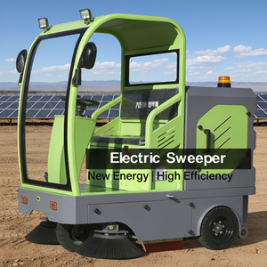 Электрическая уличная уборочная машина A1400 на новой энергии, самоходная, со скоростью 12 км/ч, для промышленного и коммерческого использования - Product Image 5