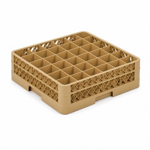 Estante de Almacenamiento de Copas de Vino Tinto de Doble Nivel con 9 Compartimentos, Apto para Lavavajillas, de Plástico, para Copas y Vasos - Product Image 1
