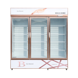2024 nóng bán <span class=keywords><strong>1000l</strong></span> nước giải khát Máy làm lạnh uống hiển thị cửa kính Tủ lạnh bia thẳng đứng trưng bày tủ lạnh hoa mát - Product Image 4