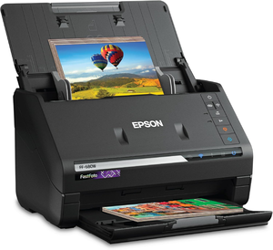 Système de numérisation photo et de documents sans fil haute vitesse Epson FastFoto FF-680W, noir - Product Image 1