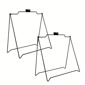 Letreros para Open House, Letrero de Jardín, Soporte Metálico Tipo A, Soporte Plegable Portátil Tipo A, Letreros para Calle y Acera - Product Image 1