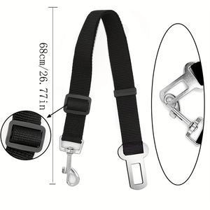 Hot Pet Products Cinturón de seguridad para automóvil Correa para perro ajustable resistente y duradera al por mayor - Product Image 4
