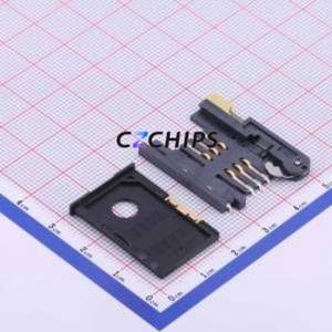 SIM-021 SIM Card <b>Connector</b> SMD <b>Connector</b> Self-Return Type <b>Mini</b> SIM Card Card Holder 3mm - Product Image 1