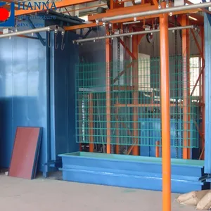 dip coating line of powder for metal products fence mesh panel sheet