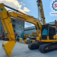 Excavatrice d'occasion Komatsu PC160, 99% neuve, excavatrice hydraulique sur chenilles d'occasion, Komatsu PC160 110 120 130 160 d'occasion