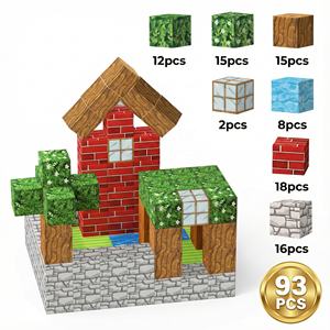 Bloques de Construcción AiJH, Cubos de Construcción DIY, Juego Sensorial Educativo para la Creación e Imaginación de Niños, Venta al por Mayor de Fábrica - Product Image 1