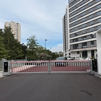 JWSY J-KZ401 Barrera de Seguridad de Acero Inoxidable Resistente, Plateada Brillante, de 5 m, para Fábricas y Estacionamientos - OEM Personalizado