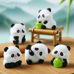 Figuras Decorativas de Resina de Osito Panda para Jardín de Hadas, Accesorios de <span class=keywords><strong>Arte</strong></span> DIY Misteriosos, Miniaturas, Juguetes - Product Image 1