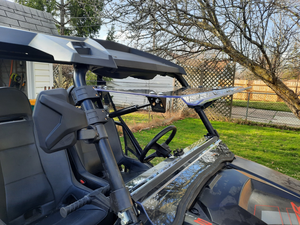 Nouveau pare-brise rabattable 3-en-1 Jierui en polycarbonate pour <span class=keywords><strong>Polaris</strong></span> <span class=keywords><strong>RZR</strong></span> XP <span class=keywords><strong>1000</strong></span> 900 2014-2018, revêtement rigide résistant aux rayures - Product Image 3