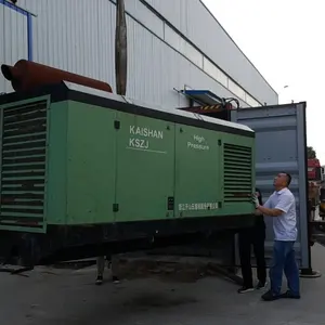 21Bar Screw Diesel Air Compressor 185 Cfm Air Compressor Diesel Portable Mining Air Compressor Diesel Engine 185Cfm