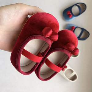 Nouvelles chaussures de <span class=keywords><strong>marche</strong></span> pour bébés filles printemps/automne, style coréen, en forme de cerise, type « grand-mère », rétro, modèle « petite cuillère » - Product Image 2