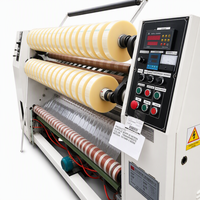 Máquina Automática de Conversión, Corte y Rebobinado de Rollos Jumbo de Cinta Adhesiva BOPP JCD, 1300 mm, Control PLC, Servomotor, Alta Velocidad 1