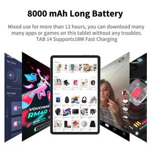 Hot Bán máy tính bảng chuyên nghiệp <span class=keywords><strong>10</strong></span>.4 inch Octa Core Bộ vi xử lý RAM 14g Rom 256GB <span class=keywords><strong>ANDROID</strong></span> 4G gọi điện thoại máy tính bảng PC - Product Image 5