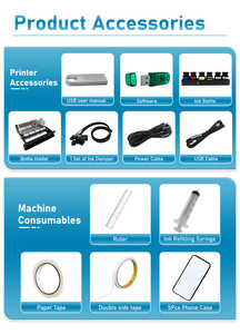 Home Use Mini Multifunctional Inkjet Printer Machine XP600 Acrylic Plate PVC Card Phone Case Printer UV Printer - Product Image 5
