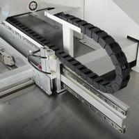Machine à coudre industrielle électronique à alimentation automatique haute vitesse 8040, zone de couture 80x40, pour sacs à dos et sièges auto.