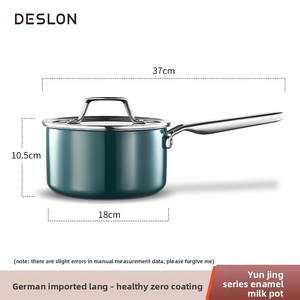 Olla para Leche <span class=keywords><strong>de</strong></span> Acero Inoxidable Personalizada con Revestimiento <span class=keywords><strong>de</strong></span> Esmalte, Tecnología <span class=keywords><strong>de</strong></span> Base Multicapa, Ligera, <span class=keywords><strong>Antiadherente</strong></span>, Apta para Todo Tipo <span class=keywords><strong>de</strong></span> Cocinas - Product Image 5