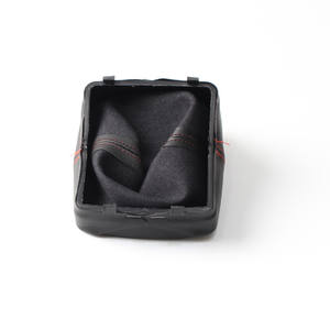 Pomo de palanca de cambios de cuero ergonómico de 5 y 6 velocidades para Volkswagen Polo - Product Image 4