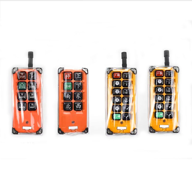 DC9V Wireless 2-6CH Crane Remote Control Long Distance Remote Control for Heavy Machine Remote Control Manufacturer