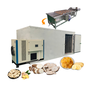 Séchoir industriel pour tranches de pommes de terre, gingembre et manioc, machine à fabriquer des flocons de pommes de terre déshydratés - Product Image 1