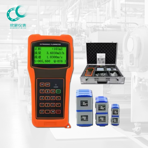 Draagbare Handheld Batterij Aangedreven Ultrasone Variabele Oppervlakte Waterstroom <span class=keywords><strong>Meter</strong></span> Lcd-Display Plastic Oem Ondersteuning Voor Olievloeistof - Product Image 6