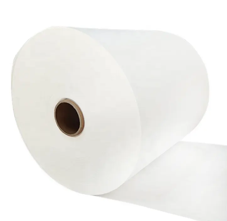 Matières premières de Rolls de papier filtre de fibre de verre de H11 H12 H13 H14 Hepa pour les filtres à air plissés