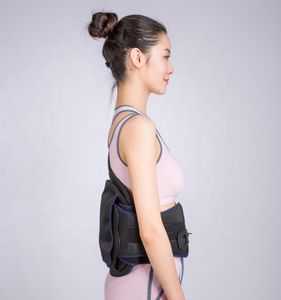Thắt lưng giải nén trở lại Brace thắt lưng lumbo-sacral vành đai bán cứng nhắc trở lại bảng điều khiển và đôi ròng rọc ren kéo hệ thống cho đau thần kinh tọa - Product Image 4