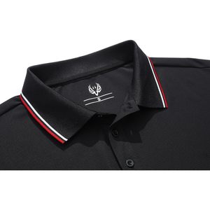 Men Breathable Active Polo Shirt Quick Dry Performance Golf Casual Wear Short Sleeve <b>Tee</b> OEM Supplier - Product Image 5