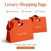 Sacs en papier d'art de luxe pour cadeaux, vente en gros, sacs en papier personnalisés pour vêtements, cosmétiques, emballages de bijoux avec votre propre logo