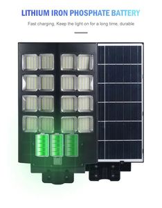 Lampadaire solaire extérieur de haute qualité 120W IP65 en plastique pour usage routier avec LED - Product Image 5