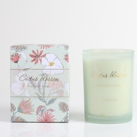 Bougie parfumée M&Sense avec logo personnalisé, bougie aromatique de luxe à étiquette privée pour la décoration de la maison