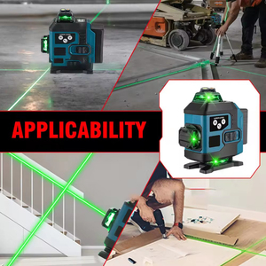 <span class=keywords><strong>Nivel</strong></span> Láser de Alta Precisión MYJ con Trípode Giratorio de 360 Grados 16 Líneas y Haz Verde de 30m - Product Image 5