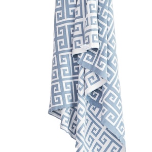 SỌC ĐAN Chăn Dệt Kim Sofa Người Lớn Hình Chữ Nhật Len Lông Cừu Chăn - Product Image 1