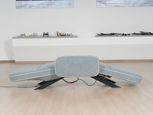 Canapé-lit pliant multifonctionnel électrique inclinable en tissu pour <span class=keywords><strong>fauteuil</strong></span> simple - Product Image 4