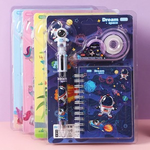 Caneta Esferográfica de Silicone em 6 Cores com Conjunto de Material Escolar, Presentes para a Volta às Aulas, Suprimentos de Papelaria Escolar - Product Image 4