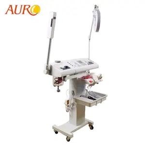 Au-8208A Auro 11合1多功能面部美容机超声波高频电烧灼皮肤标签去除