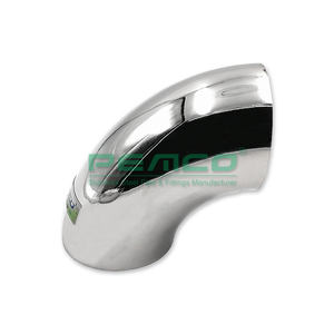 ข้องอท่อสแตนเลสแบบกระจกหรือแบบซาติน เพ็มโก 90 องศา สำหรับราวบันได - Product Image 2