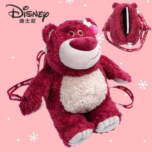 Autentica storia di peluche bambola di orso fragola <span class=keywords><strong>Disney</strong></span>: nuovo zaino profumato e <span class=keywords><strong>borsa</strong></span> a tracolla per ragazze - Product Image 1