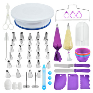 Ensemble d'outils de décoration de gâteaux de qualité supérieure avec poches à douille renforcées et embouts en acier inoxydable pour une utilisation à long terme - Product Image 3