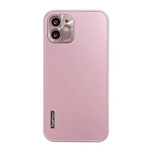 Funda trasera para teléfono móvil IPhone, carcasa suave mate colorida sin huella dactilar, antisudor, para IPhone 12pro MAX/7p/8p/11 pro, venta al por mayor - Product Image 2