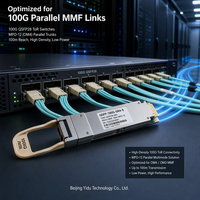 Nouveau module transceiver optique parallèle Cisco QSFP 100G SR4 S MPO12 100m OM4 MMF Multimode SAN avec garantie d'un an