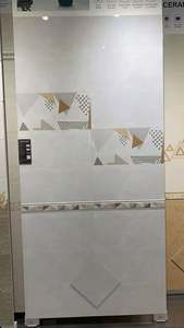 Azulejos de pared de cerámica de porcelana blanca antideslizante esmaltada de 300x600mm estilo clásico para <span class=keywords><strong>baño</strong></span> Interior acabado brillante para suelo de villas - Product Image 5