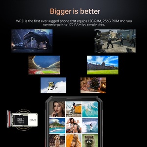 Versión Global, Visión Nocturna, 12GB+256GB, Cámara de 64MP, Helio G99, 120Hz, NFC, Teléfono Inteligente Resistente Desbloqueado, Oukitel WP21 - Product Image 4