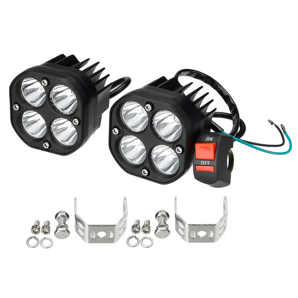 Blanco con interruptor