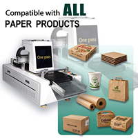 Imprimante d'étiquettes à passage unique haute vitesse 2400 dpi avec tête d'impression HP, machine numérique CMYK pour autocollants et emballages flexibles